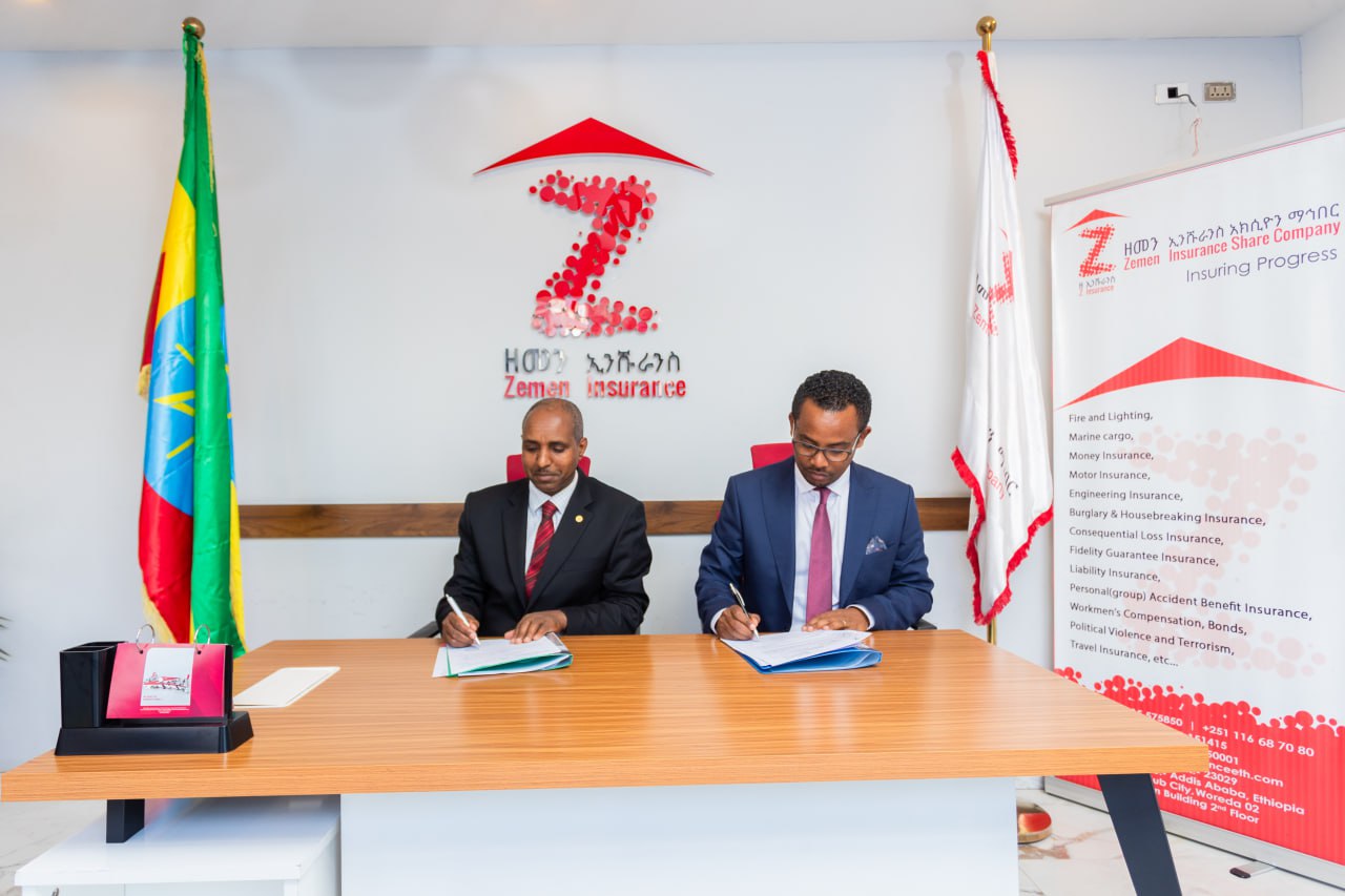 ESX Capital Raise Signing Ceremony with Zemen Insurance, March 2024.