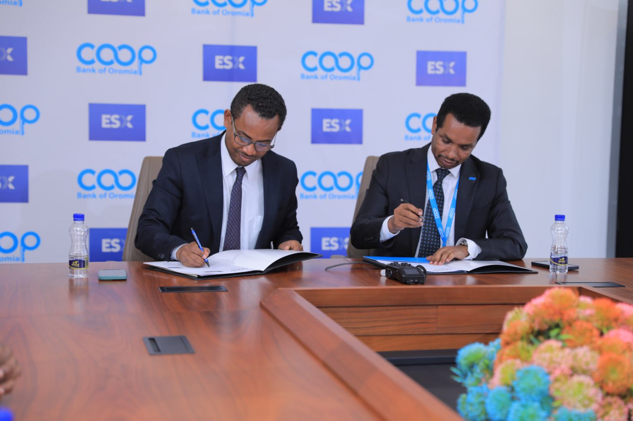 ESX Capital Raise Signing Ceremony with COOP, March 2024.