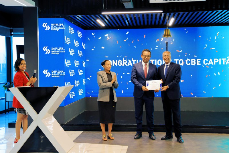 ESX officially awarded its Second Trading Membership Certificate to CBE Capital Investment Bank S.C., May 2025