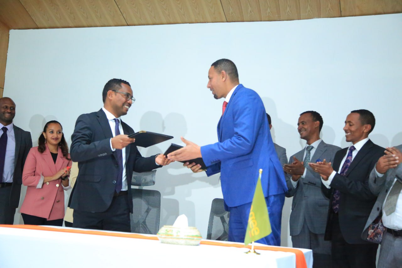 ESX Capital Raise Signing Ceremony with Siinqee Bank, February 2024.